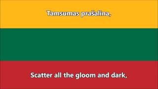 National Anthem of Lithuania English translation [upl. by Kakalina328]