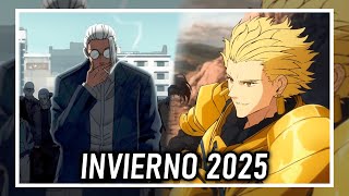 ❄ ESTRENOS ANIME INVIERNO 2025  AnimeCrewTV [upl. by Etteluap725]