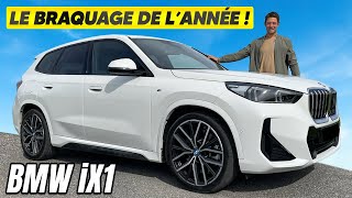 Essai BMW iX1 – Le BRAQUAGE de l’ANNÉE [upl. by Akceber]