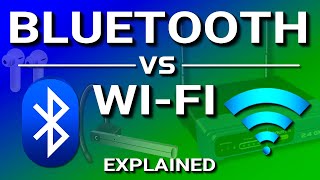 Bluetooth vs WiFi  Whats the difference [upl. by Akined326]