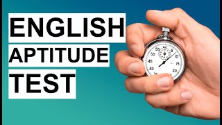 ENGLISH Aptitude Test PRACTICE Questions amp Answers [upl. by Annazor]