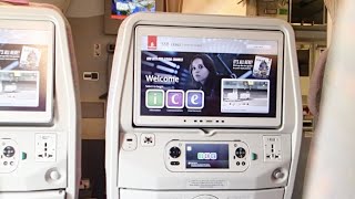 Emirates NEW Inflight Entertainment ICE Review  Boeing 777300ER [upl. by Tadeo72]