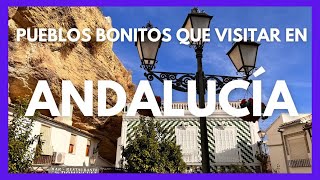 PUEBLOS bonitos de ANDALUCÍA Guía ESPAÑA [upl. by Landa]