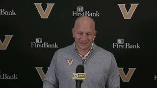 Vanderbilt Football  Clark Lea Texas Postgame [upl. by Honora]