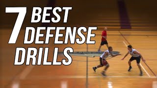 The 7 Best Defense Drills For Basketball  From Top Defensive Expert [upl. by Esined416]