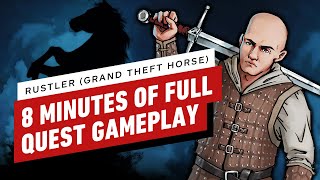 Rustler Grand Theft Horse – FullQuest Gameplay [upl. by Helbonnah]