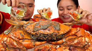 INDOOR COOKING  SEAFOODS in CAJUN SAUCE  Filipino Food Mukbang  Mukbang Philippines [upl. by Ruttger837]