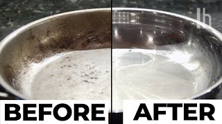 The Best Methods to Clean Stained Pots and Pans [upl. by Peterman]