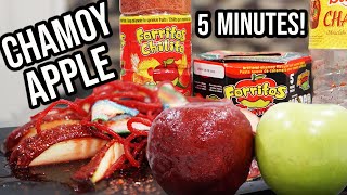 How to Make Chamoy Apple in 5 Minutes  Hungry Ant [upl. by Eitsud]