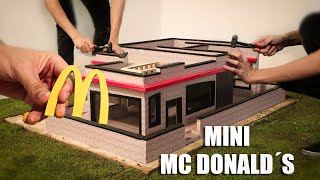 HOW TO MAKE 🍔 Mc Donalds mini🍔 DRIVE THRUCómo hacer un mc donalds [upl. by Tyika]