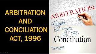 Arbitration amp Conciliation Act 1996 [upl. by Stacie537]