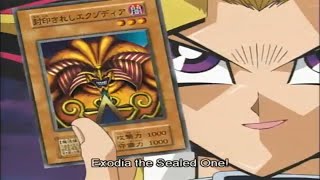 Yami Yugi Summon Exodia the Forbidden One  YuGiOh Duel Monsters [upl. by Lassiter]