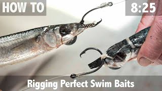 How to Rig Perfect Swim Baits [upl. by Adnamahs172]