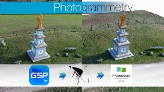 DJI GS PRO  Metashape  process complet de photogrammétrie [upl. by Cathe]