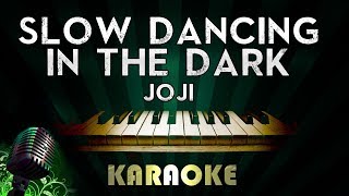 Joji  SLOW DANCING IN THE DARK  LOWER Key Piano Karaoke Version Instrumental Lyrics Cover [upl. by Finnigan]