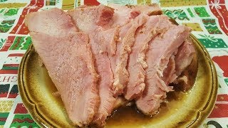 Baked Ham  Easy Glazed Ham Recipe  The Hillbilly Kitchen [upl. by Hsac]