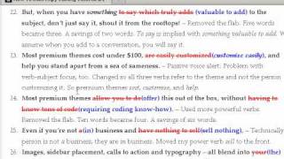 How To Edit Copy Editing Tutorial 1 [upl. by Igal]