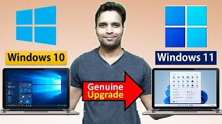 Windows 10 to Windows 11  Genuine Upgrade StepByStep [upl. by Mariele745]