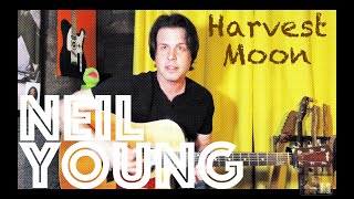 Guitar Lesson How To Play Harvest Moon by Neil Young [upl. by Nahpets266]