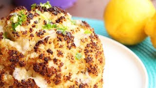 Roasted Cauliflower Cheese Bomb  How Tasty Channel [upl. by Orecul]