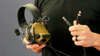 Review 3M Peltor Comtac ACH Dual Lead Headset [upl. by Em]