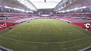 AWESOME Timelapse at Phoenix Stadium [upl. by Eloci]