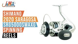 Shimano SRG5000SWAXG Saragosa SWA Spinning Reel Review  JampH Tackle [upl. by Aekal]