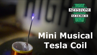 How to make a mini Musical Tesla Coil [upl. by Airotcivairam]