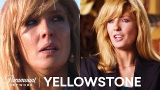 In Depth Look Kelly Reilly on Beth Dutton Holding Her Own  Yellowstone [upl. by Rior657]