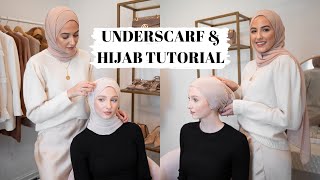 Everyday Hijab Tutorial amp How I Do My Underscarf [upl. by Dachi]