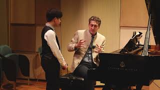 Yevgeny Sudbin Piano Masterclass André Lange [upl. by Amarillas]