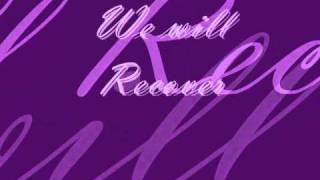 Recover Natasha Bedingfield  Lyric Recovery Video [upl. by Eilrahs]