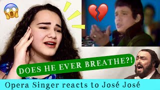 Opera Singer Reacts to Jose Jose  El Triste en vivo 1970 [upl. by Nelloc]