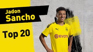 Top 20 Goals amp Assists  Jadon Sancho [upl. by Tortosa76]