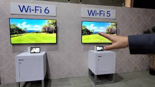 WiFi 5 vs WiFi 6 Comparison Demo [upl. by Yevoc938]