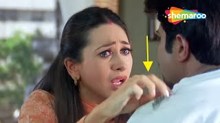 अनिल कपूर के शर्ट पर LIPSTICK के निशान देख कर करिश्मा हुई आग बबूला Karisma DOUBTS Anil Kapoor Scene [upl. by Aikaz]