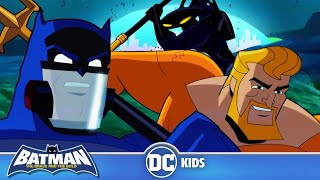 Batman The Brave and the Bold  Black Manta Battle  dckids [upl. by Cosenza888]