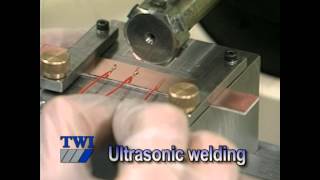 Ultrasonic welding [upl. by Beaver]