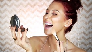 FULL FACE HIGHLIGHTER CHALLENGE  Jaclyn Hill [upl. by Racso321]