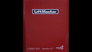 Liftmaster Logic 5 Control Board  Overview [upl. by Odnolor]