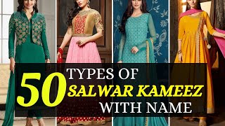 50 Different Types of Salwar Kameez With Name  Blossom Trends [upl. by Avaria]