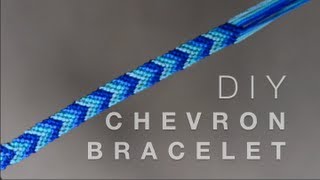 DIY Chevron Friendship Bracelet [upl. by Duyne261]