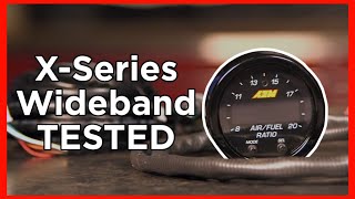 XSeries Wideband Gauge SetUp and DYNO RUN [upl. by Assert231]