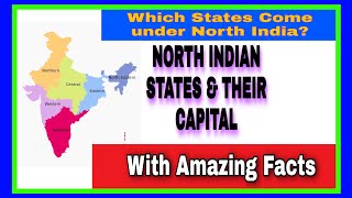 North Indian States and Capital [upl. by Thar]