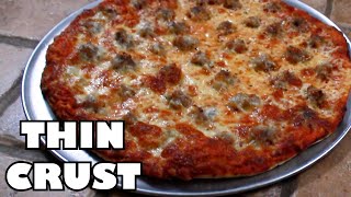 Perfect Chicago ThinCrust Tavern Style Pizza at Home [upl. by Annod]