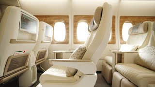 Enjoy more comfort in Premium Economy  Emirates Airbus A380 [upl. by Saunders]