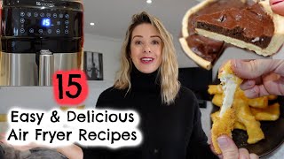 15 DELICIOUS AIR FRYER RECIPES  QUICK amp EASY AIR FRYER RECIPES  Kerry Whelpdale [upl. by Hsinam695]