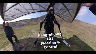 HANGGLIDING 101  STEERING AND CONTROL  EXCERCISES FOR YOU TO TRY [upl. by Egwin91]