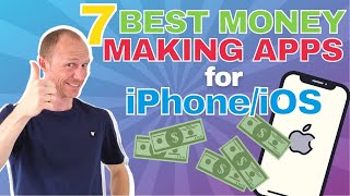 7 Best Money Making Apps for iPhoneiOS Legit and FREE [upl. by Krakow]