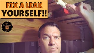 How To Fix A Leaky PVC Joint  DIY Plumbing [upl. by Travers793]